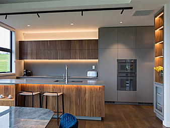THUMB-neo-design-auckland-custom-kitchen-walnut-grey-lacquer-modern-minimalist 2